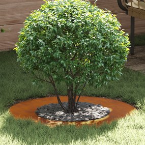 vidaXL Γλάστρα Corten Steel Χάλυβας corten 70 εκ. Διάμετρος Ανθεκτική
