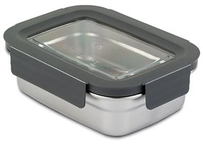 Φαγητοδοχείο Misty 10-002-101 16,7x12,3x5,3cm 600ml Inox-Grey Nava Stainless Steel