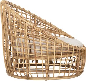 ΠΟΛΥΘΡΟΝΑ ENTO HM9814 RATTAN ΣΕ ΦΥΣΙΚΟ-ΜΠΕΖ ΜΑΞΙΛΑΡΙ 85x75x67Yεκ.