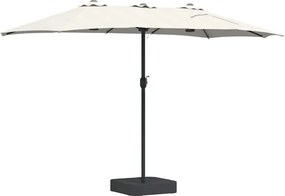 vidaXL Ομπρέλα Κήπου 385 x 209 x 244 εκατοστά Πολυεστέρας και Χάλυβας