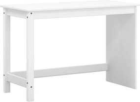 vidaXL Σετ Γραφείου και Κινητού Ντουλαπιού MOSS 2 pcs Λευκό