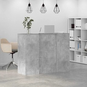 vidaXL Γραφείο υποδοχής 135x50x103,5 εκ. Επεξεργασμένο Ξύλο