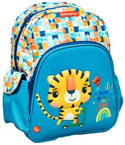 Σχολική Τσάντα Νηπιαγωγείου (25x15x33) Fisher Price Tiger