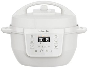 Instant Pot Classic Mini 140800801, 800W, 3.8 l, 7 προγράμματα, αγαπημένα κουμπιά, οθόνη LCD, Ανοξείδωτο, Λευκό