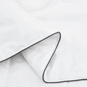 vidaXL Χειμερινό Παπλωματοθήκη Λευκό 260 x 220 εκ. Φτερό