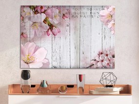 Πίνακας - Flowers on Boards (1 Part) Wide 120x80