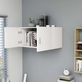 vidaXL Ντουλάπι Επιτοίχιο Λευκό 80 x 39 x 40 εκ. από Επεξ. Ξύλο
