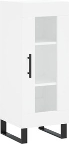 vidaXL Ντουλάπι Λευκό 34,5 x 34 x 90 εκ. από Επεξεργασμένο Ξύλο