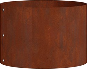 vidaXL Δακτύλιος γλάστρας 5 pcs Καφέ 30 x 30 x 20 cm