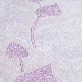 LINO ΣΕΤ ΣΕΝΤΟΝΙΑ JACQUARD MAUVE 100X200+35