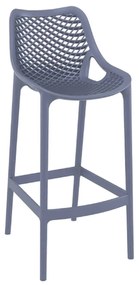 Σκαμπό Air Bar 75 Dark Grey 20-0369 45Χ53X105cm Siesta Polypropylene