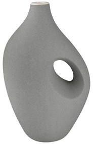 Βάζο "Radon" Κεραμικό Beige Γκρι PU 18x11x28.5cm