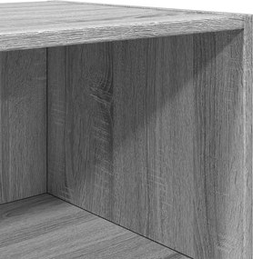 vidaXL Ντουλάπι Γκρι Sonoma 50x41x185 εκ. από Επεξεργασμένο Ξύλο