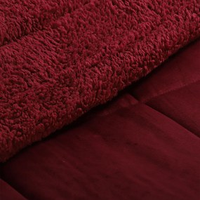 Κουβερτοπάπλωμα Μονό (160x220) Silk Fashion Solid Burgundy