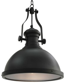 Φωτιστικό Οροφής Στρογγυλό Μαύρο Ε27 - Μαύρο