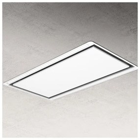 Elica Hilight Glass H30 WH/A/100 Απορροφητήρας Νησίδα 100cm Λευκός