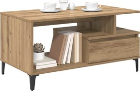 vidaXL Τραπεζάκι σαλονιού Artisan Oak 90 x 49 x 45 εκ