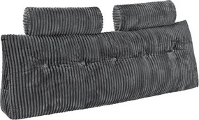 VEVOR Headboard Pillow Queen Wedge Headboard Pillow with 2 Pockets &amp; Headrests