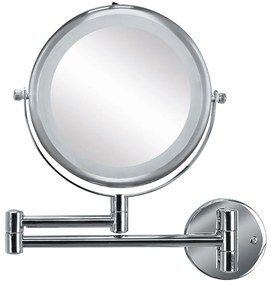 Καθρέφτης Τοίχου Brilliant 8428 Silver Kleine Wolke Metal, Glass