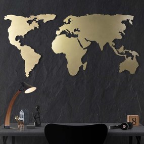 Διακοσμητικό Τοίχου (120x60) A-G World Map Silhouette 805BSG1091