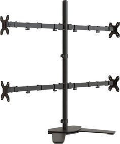 vidaXL Βάση Οθόνης VESA Μαύρη 75/100 χιλ. από Ατσάλι