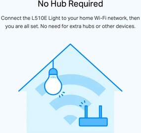 Smart λάμπα LED TP-LINK 8.7W 806lm E27 2700k θερμό λευκό φως δέσμης 220° ντιμαριζόμενη