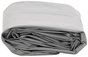 vidaXL Μουσαμάς Γκρι 2,5 x 4,5 μ. 650 γρ./μ²