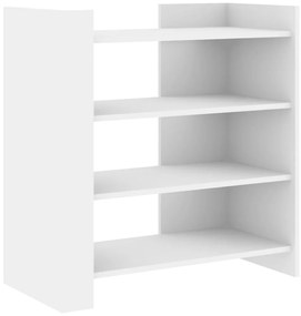 vidaXL Ραφιέρα Λευκή 73,5x35x75 εκ. από Επεξεργασμένο Ξύλο