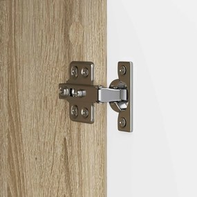 vidaXL Πλαϊνό γραφείο Sonoma Δρυς 89 x 34,5 x 80 εκ Επεξεργασμένο Ξύλο