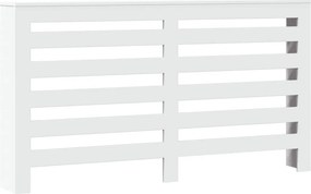 vidaXL Κάλυμμα Καλοριφέρ Λευκό 149x20x82 εκ. από Επεξεργασμένο Ξύλο
