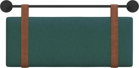 vidaXL Κρεμαστό Κεφαλάρι Σκούρο Πράσινο Αντίκα PU