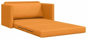 vidaXL Κρεβάτι καναπές Σκούρο κίτρινο 124 x 71 x 78 εκ ύφασμα