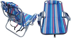 Πτυσσόμενη καρέκλα camping - 1613 - 251026 - Blue/Yellow