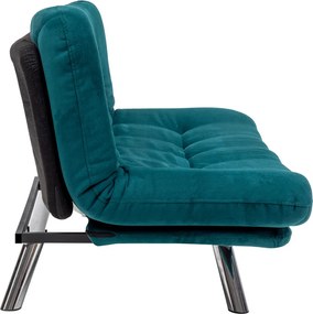 3-Seat Sofa-Bed Misa Small Sofabed - Petrol Green Petrol Green