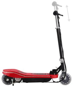 vidaXL Πατίνι Ηλεκτρικό με LED 120 W Κόκκινο