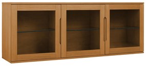 Kerteminde 3-Door Wall Cabinet Natural Oil