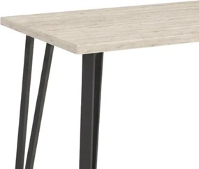 Τραπέζι Xana Megapap χρώμα travertine 120x70x77,5εκ.