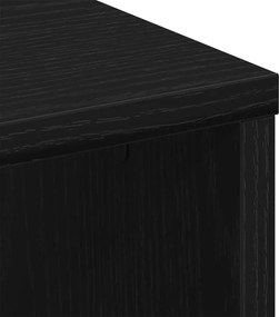 vidaXL Τραπεζάκι σαλονιού Μαύρη Οξυά 100 x 50 x 40 cm