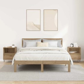 vidaXL Κομοδίνο 2 pcs Artisan Oak 40 x 35 x 50 εκ. Επεξεργασμένο ξύλο