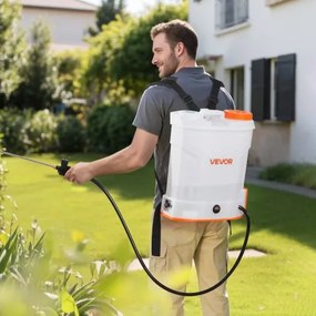 VEVOR 3.2 Gal Battery Powered Backpack Sprayer 0-90 PSI 2H Runtime for Yard Lawn