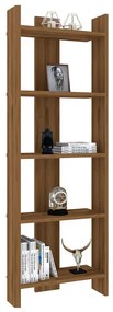 Ραφιέρα Δαπέδου Virba 835PUQ3631 52,4x22,6x149cm Walnut