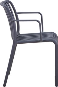 ΠΟΛΥΘΡΟΝΑ ΕΞΩΤ.ΧΩΡΟΥ CONVEE HM6105.03 ΓΚΡΙ ΠΟΛΥΠΡΟΠΥΛΕΝΙΟ 55x56x79Yεκ.