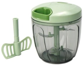 Χειροκίνητος πολυκόφτης με σχοινί Rosberg R51215B, 900 ml, 2 λεπίδες, Πράσινο/διάφανο