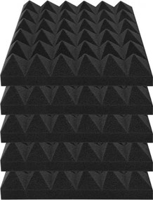 VEVOR Acoustic Foam Panels 24 Pack 12 x 12 x 2 in for Studio Wall and Ceiling