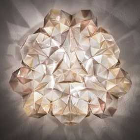 Φωτιστικό Οροφής-Πλαφονιέρα Drusa Velvet Yellow Slamp Aluminium, Polypropylene