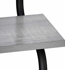 vidaXL Ράφι 4-επίπεδο Γκρι Sonoma 60 x 24,5 x 104 εκ