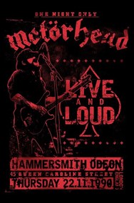 Αφίσα Motorhead - Live and Loud, (61 x 91.5 cm)