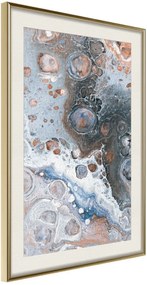 Αφίσα - Surface of the Unknown Planet II - 20x30 - Χρυσό - Με πασπαρτού