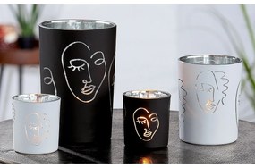 Θήκη Ρεσώ ArteLibre Πρόσωπα Γυαλί 18cm Σε 2 Χρώματα