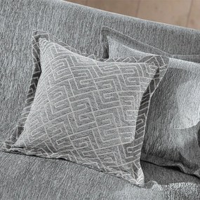Διακοσμητική Μαξιλαροθήκη 2 Όψεων (45x45) Guy Laroche Perth Anthracite